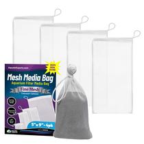 Saco de Filtro Aquatic Experts 13x23 cm 450 micrômetro Pacote com 4 unidades Saco de Filtro Aquatic Experts 13x23 cm 450 micrômetro Pacote com 4 unidades
