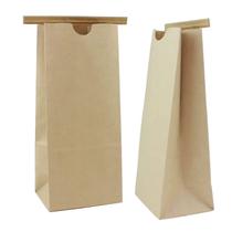 Saco de gravata de lata AwePackage Kraft Paper resistente a graxa 1 kg (100)
