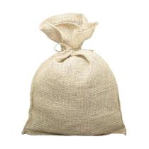 Saco De Juta Com Cordão 29X50Cm Juta Cru C/5 Unidades Saco De Juta Com Cordão 29X50Cm Juta Cru C/5 Unidades