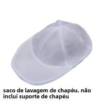 Saco De Lavagem Anti-Deformação Pequeno Para Máquina De Lavar, Organizador De Chapéus E Bonés Com
