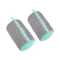 Saco De Lavagem Para Tênis Com Zíper E Pelúcia Luxuosa Para Máquina De Lavar, Escova Para Calçados