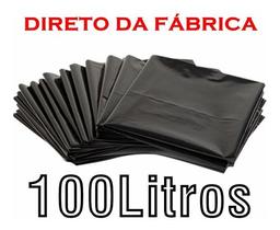 Saco De Lixo 100 Litros 100 Unidade Resistente P/entrega - HIGIPACK