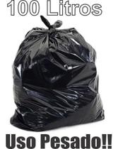 Saco De Lixo 100 Litros 5 Kg Uso Pesado + Brinde Gratis