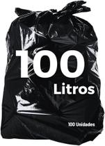 Saco de lixo 100 litros com 100 und resistente