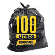 Saco De Lixo 100 Litros Reforçado Grosso Preto 5kg