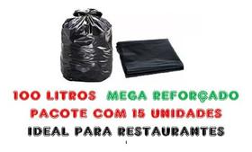 Saco De Lixo 100 Litros Super Reforçado Para Lixo Pesado Saco De Lixo 100 Litros Super Reforçado Para Lixo Pesado