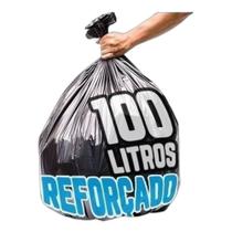 Saco De Lixo 100lts Boca Larga Super Reforçado C/5 Kg