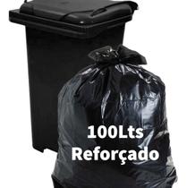 Saco De Lixo 100lts Super Reforçado P8 Preto C/ 50 Unidades Saco De Lixo 100lts Super Reforçado P8 Preto C/ 50 Unidades