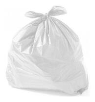 Saco De Lixo 15 Litros Branco - 100 Unidades Saco De Lixo 15 Litros Branco - 100 Unidades