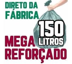 Saco De Lixo 150 Litros 100 Un Verde Reforçado