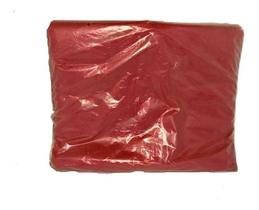 Saco De Lixo 20 Litros Colorido Vermelho Comum Com 100 Unid.