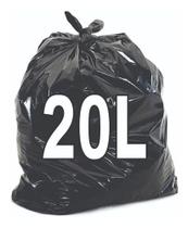 Saco De Lixo 20 Litros Resistente 100 Unidades Saco De Lixo 20 Litros Resistente 100 Unidades