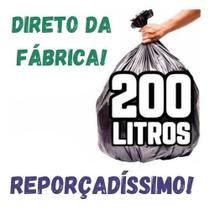 Saco De Lixo 200 Litros Reforçado Micra 09 40 UND Saco De Lixo 200 Litros Reforçado Micra 09 40 UND