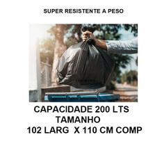 Saco De Lixo 200Lts Meda Reforçado C/40und tam 102x110cm Saco De Lixo 200Lts Meda Reforçado C/40und tam 102x110cm