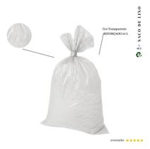 Saco De Lixo 20l Reforçado Transparente 50 Und Kit 150un Saco De Lixo 20l Reforçado Transparente 50 Und Kit 150un