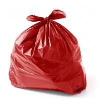 Saco De Lixo 20lts Vermelho Comum Pct C/100 Un