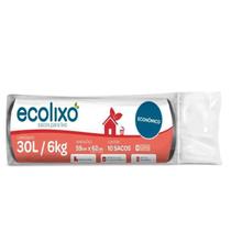 Saco De Lixo 30L Preto C/10Un Saco De Lixo 30L Preto C/10Un