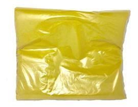 Saco De Lixo 40 Litros Amarelo Com 100 Unidades Qualidade
