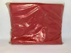 Saco De Lixo 40 Litros Colorido Vermelho Comum Com 100 Unid.