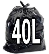 Saco De Lixo 40 Litros Preto 100 Unid Resistente Fabricante Saco De Lixo 40 Litros Preto 100 Unid Resistente Fabricante