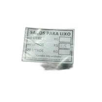 Saco De Lixo 40 Litros Preto Com 100 Unidades Resistente