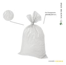 Saco De Lixo 40 Litros Reforçado P1 - 20 Unidades Cor Transparente (pacote 1,8kg 58x63 0,08Micras) 0,36kg Kit 60un Saco De Lixo 40 Litros Reforçado P1 - 20 Unidades Cor Transparente (pacote 1,8kg 58x63 0,08Micras) 0,36kg Kit 60un