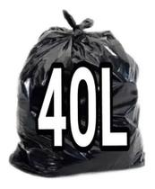 Saco De Lixo 40l c/100 unid - Saco De Lixo 40l c/100 unid -