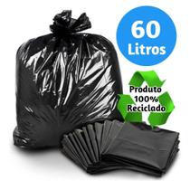 Saco de lixo 60 litros 100 Unidades Saco de lixo 60 litros 100 Unidades