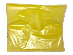 Saco De Lixo 60 Litros Amarelo Comum Com 100 Unidades