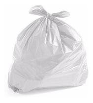 Saco De Lixo 60 Litros Colorido Branco Comum 100 Unid.