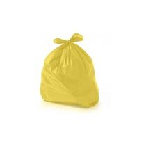 Saco De Lixo 60 Litros Pacote C / 100 Amarelo