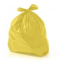 Saco De Lixo 60 Litros Pacote C / 100 Amarelo