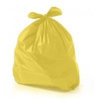 Saco De Lixo 60 Litros Pacote C / 100 Amarelo