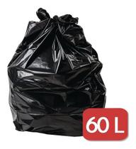 Saco De Lixo 60 Litros Reforçado 100 Un 60x70x4,0 - Liplast