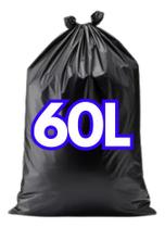 Saco De Lixo 60l Com 50 Unidades 120 Micras Super Resistente Saco De Lixo 60l Com 50 Unidades 120 Micras Super Resistente