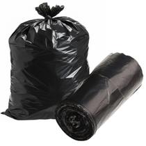 Saco de Lixo 60l Super Reforçado 5 Micras 25 Unidades Preto