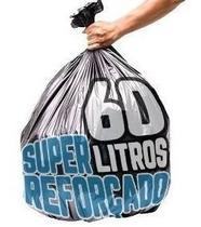 Saco De Lixo 60lts Boca Larga Super Reforçado C/5 Kg