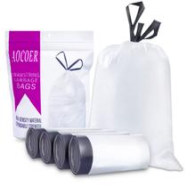 Saco de lixo Aocoer 30L/8 galões com cordão 90 unidades branco