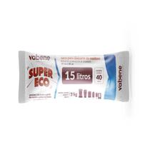 Saco De Lixo Azul 15 Litros Rolo 40 Un Super Reforçado Saco De Lixo Azul 15 Litros Rolo 40 Un Super Reforçado