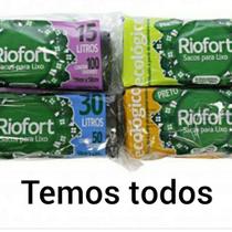 Saco de lixo azul ecológico 15 litros Saco de lixo azul ecológico 15 litros