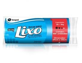Saco de Lixo Biopol 105L Rolo Com 25 Und Saco de Lixo Biopol 105L Rolo Com 25 Und