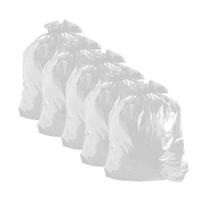 Saco De Lixo Branco 40L Pacote Com 100 Kit 5