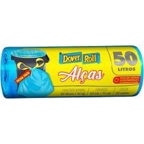 Saco de Lixo Com Alças Dover Roll 50L