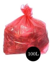 Saco De Lixo Comum Vermelho 100Lts Pct C/100 Un Saco De Lixo Comum Vermelho 100Lts Pct C/100 Un