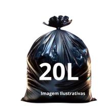 Saco de lixo de 20 Litros com 100 Unidades