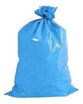 Saco De Lixo De 20 Litros Cor Azul 35x45cm - C/100 Saco De Lixo De 20 Litros Cor Azul 35x45cm - C/100