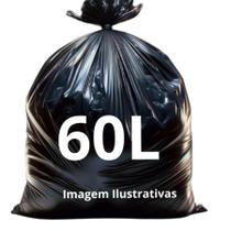 Saco de lixo de 60 Litros com 20 Unidades Saco de lixo de 60 Litros com 20 Unidades