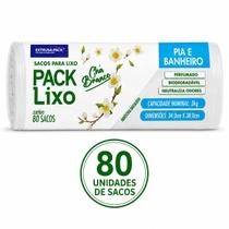 Saco de Lixo Diva Chá Branco Pia e Banheiro 10L Kit 40 a 400 Un Saco de Lixo Diva Chá Branco Pia e Banheiro 10L Kit 40 a 400 Un