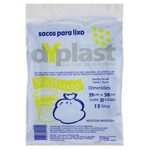 Saco de Lixo Dyplast 15L Embalagem 20Un Saco de Lixo Dyplast 15L Embalagem 20Un