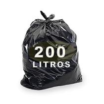 Saco de Lixo Ecológico Preto 200 Litros com 100 unidades Saco de Lixo Ecológico Preto 200 Litros com 100 unidades